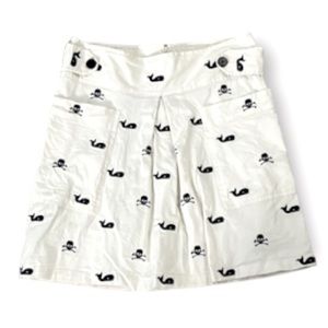 Libertine for Target whales/skull skirt